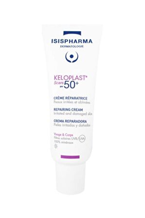 Isis Pharma Keloplast Scars 50+ Faktör Leke Karşıtı Tüm Cilt Tipleri İçin Renksiz Güneş Koruyucu Krem 40 ml