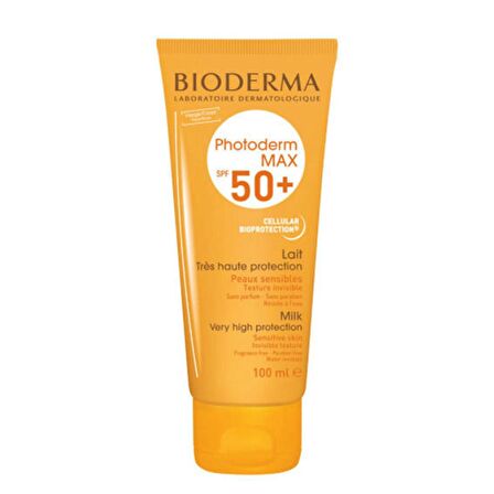 Bioderma Photoderm Max 50+ Faktör Hassas Ciltler İçin Renksiz Güneş Koruyucu Süt 100 ml