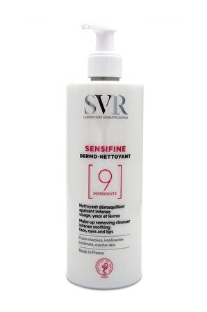 SVR Sensifine Dermo Nettoyant Hassas Cilt için Temizleyici Parabensiz Yüz Temizleme Jeli 400 ml 