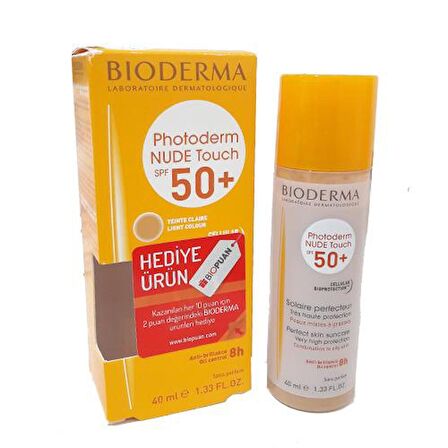 Bioderma Photoderm Nude Touch Spf 50+ 40 ml 