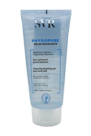 SVR Physiopure Yağlı Cilt için Temizleyici Yüz Temizleme Jeli 200 ml 