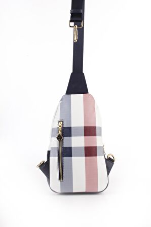 Kadın Bel Çantası 959-34021 SİLVER POLO FREEBAG M3 BEYAZ-MAT LACİ
