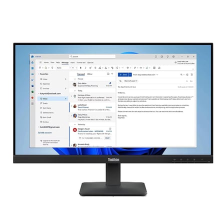 XASER OfficePro L25 Intel Core i5-14400F 16GB RAM 256GB M.2 NVMe SSD 2GB GT610 23.8" Lenovo Monitörlü Masaüstü Ofis Bilgisayarı