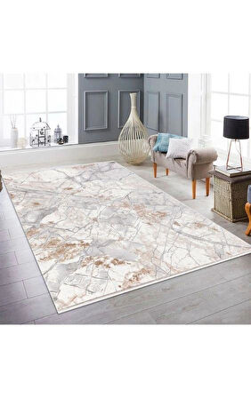 Merinos Halı Therapy 19119 080 Serisi Akrilik Salon Oturma Odası Halısı