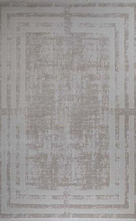 Gabardin Alessa 8003 Krem Serisi Triko Akrilik Salon Oturma Yatak Odası Halısı