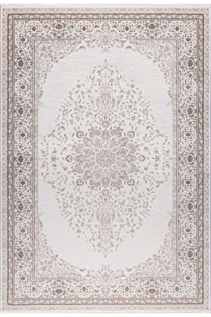 Pastel Halı Bianca 31545A Vizon Serisi Akrilik Salon Oturma Yatak Odası Halısı