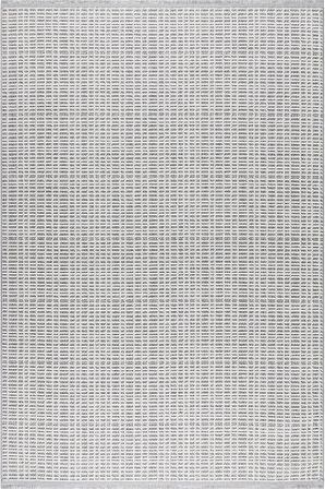 Pastel Halı Loop 415A Gri Beyaz Serisi Salon Oturma Yatak Odası Halısı