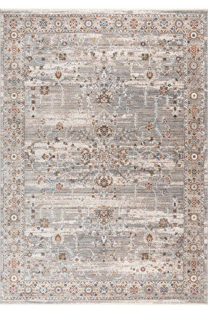 Pastel Halı Discovery 1426A Gri Salon Oturma Yatak Odası Halısı