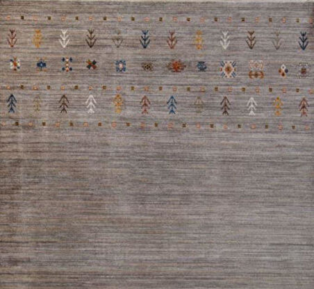 Gabardin Halı 7/24 Serisi 1127 Gri Salon Oturma Yatak Odası Halısı