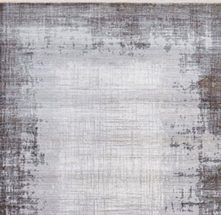 Gabardin Halı 7/24 Serisi 0263 Gri Salon Oturma Yatak Odası Halısı