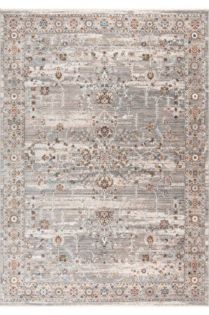 Pastel Halı Discovery 1426A Gri Salon Oturma Yatak Odası Halısı