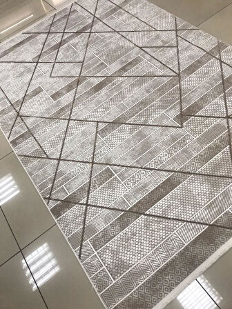 Merinos Halı Ritim 73338 070 Serisi Salon Oturma Yatak Odası Halısı