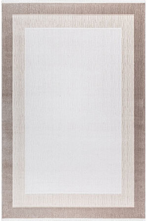 Pastel Halı Almira D164B Krem Vizon Akrilik Salon Oturma Yatak Odası Halısı