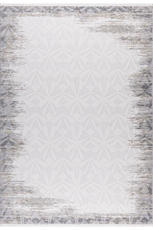 Pastel Halı Moda 31670A Gri Serisi Salon Oturma Yatak Odası Halısı