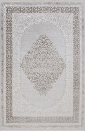 Gabardin Halı Jade 7021 Vizon Serisi Triko Akrilik Salon Oturma Yatak Odası Halısı