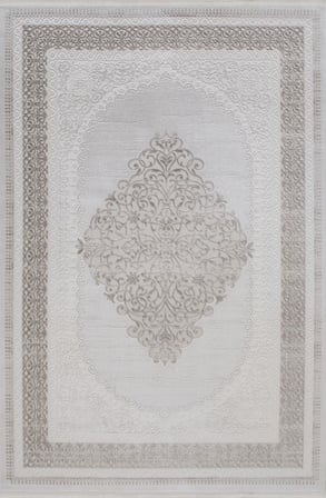 Gabardin Halı Jade 7021 Vizon Serisi Triko Akrilik Salon Oturma Yatak Odası Halısı