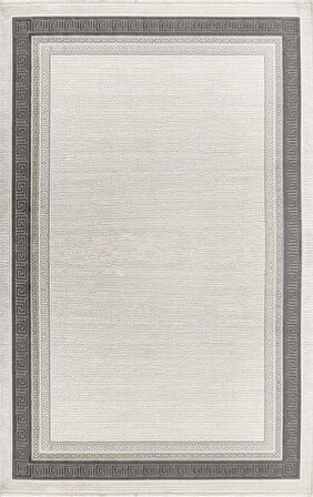 Gabardin Halı Jade 7018 Gri Serisi Triko Akrilik Salon Oturma Yatak Odası Halısı