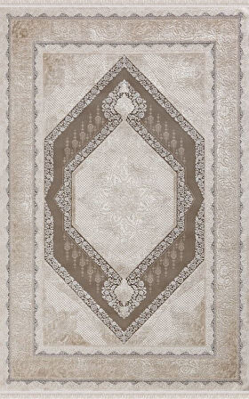 Merinos Halı Rodin 19769 080 Serisi Akrilik Salon Oturma Yatak Odası Halısı