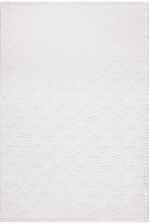 Pastel Halı Zena 406A Krem Bej Serisi Akrilik Salon Oturma Yatak Odası Halısı