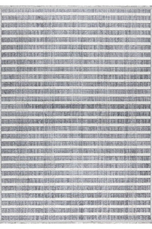 Pastel Halı Rio C2590A Gri Beyaz Serisi Salon Oturma Yatak Odası Halısı