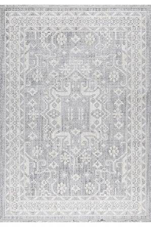 Pastel Halı Rio C3014A Gri Beyaz Serisi Salon Oturma Yatak Odası Halısı