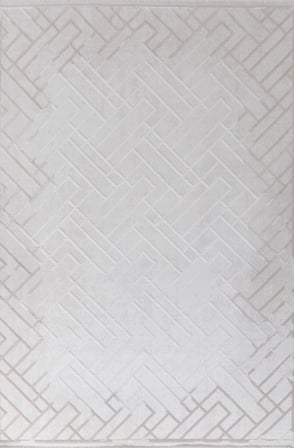 Gabardin Halı Moss 5006 Serisi Bej Kemik Triko Akrilik Salon Oturma Yatak Odası Halısı