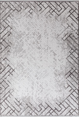 Gabardin Halı Moss 5007 Serisi Gri Triko Akrilik Salon Oturma Yatak Odası Halısı