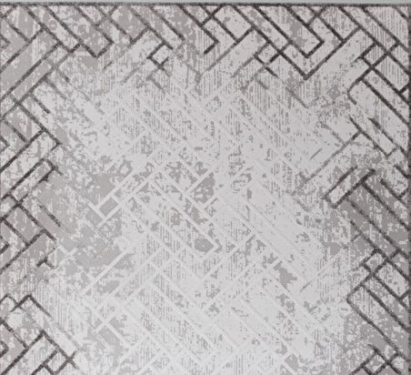 Gabardin Halı Moss 5007 Serisi Gri Triko Akrilik Salon Oturma Yatak Odası Halısı