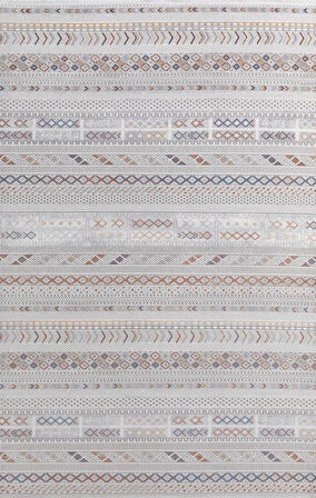 Gabardin Halı April 6201 Serisi Triko Akrilik Salon Oturma Yatak Odası Halısı