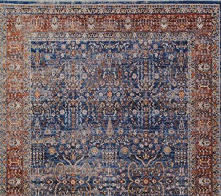 Gabardin Halı 7/24 Serisi 1154 Lacivert Salon Oturma Yatak Odası Halısı