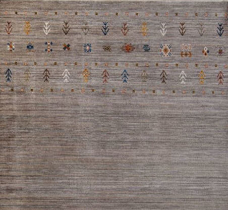 Gabardin Halı 7/24 Serisi 1127 Gri Salon Oturma Yatak Odası Halısı