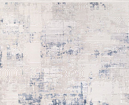 Verrino Halı Rose 01 Mavi Serisi Akrilik Salon Oturma Yatak Odası Halısı