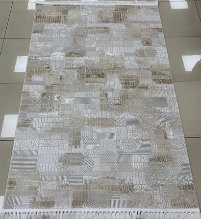 Padişah Halı Safir 90818 070 Serisi Akrilik Salon Oturma Yatak Odası Halısı