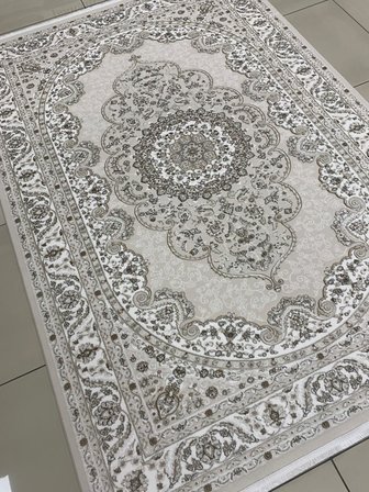 Liparis Halı Avangarde Serisi 5483 Kemik Akrilik Salon Oturma Yatak Odası Halısı