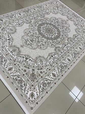 Liparis Halı Avangarde Serisi 5483 Kemik Akrilik Salon Oturma Yatak Odası Halısı
