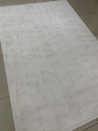 Liparis Halı Avangarde Serisi 5406 Kemik Akrilik Salon Oturma Yatak Odası Halısı