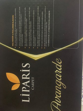 Liparis Halı Avangarde Serisi 5406 Kemik Akrilik Salon Oturma Yatak Odası Halısı
