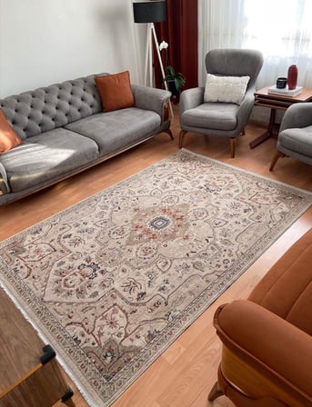 Andromeda Halı Valencia Serisi 0B64HY Salon Oturma Yatak Odası Halısı