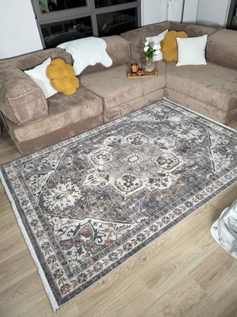 Andromeda Halı Valencia Serisi 0BI02C Salon Oturma Yatak Odası Halısı