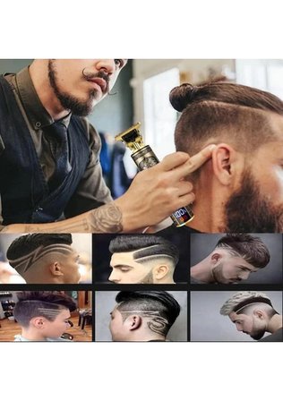 LCD Ekranlı Tıraş Makinesi - Saç -Sakal - Düzeltme -Sıfır Kesim - Vintage Görünüm