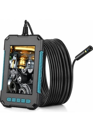 10 Metre Çift Kameralı Ekranlı Endoskop Kamera 4.3'' Ips Lcd 1080p Hd 8mm Ip67 Su Geçirmez Boru Tesisat İçin Yılan Kamera