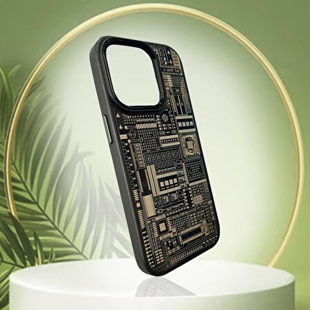 Redmi Note 12C - Circuit Board Içi Kadife Silikon Kılıf