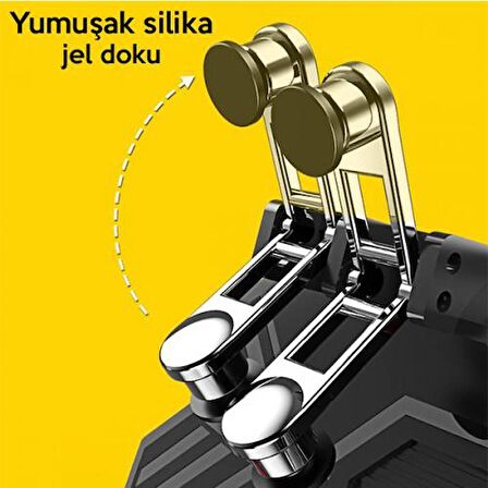 Coofbe 4000 mAh Bataryalı Uzun Şarjlı Telefon Soğutucu Radyatör Telefon Oyun Tetik Telefon Soğutucu