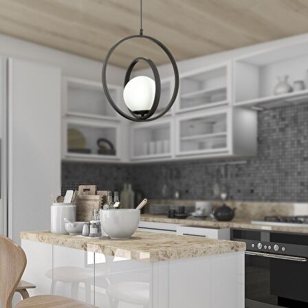 Daisy Tekli Sarkıt Modern Sarkıt Mutfak Salon Sarkıt Avize 