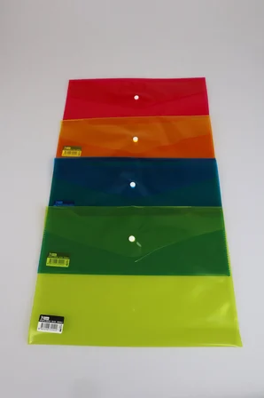 x Dekomus Rainbow Sort Collection 5 Adet Çıtçıt Dosya "Dekomus Cep Defteri Hediyeli"