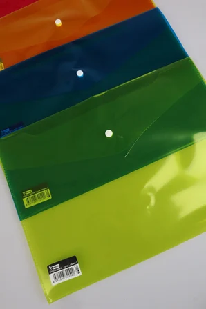x Dekomus Rainbow Sort Collection 5 Adet Çıtçıt Dosya "Dekomus Cep Defteri Hediyeli"