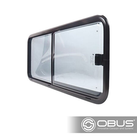 Obus Karavan Berhimi 550 900 Çift Katlı Sürgülü Karavan Penceresi