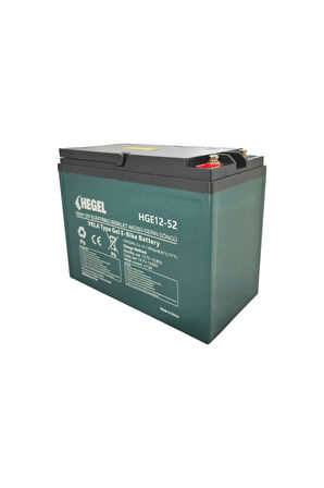 Obus Karavan Hegel 52AH 12V Elektrikli Bisiklet Aküsü