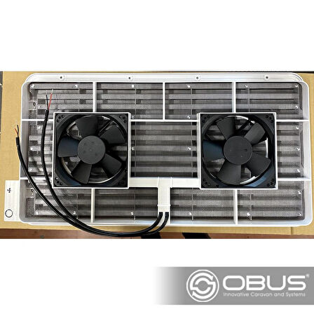 Obus Karavan Berhimi Buzdolabı Fanlı Havalandırma