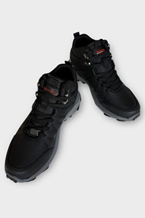 Erkek Su İtici Soğuk Geçirmez Outdoor Trekking Bot SİYAH